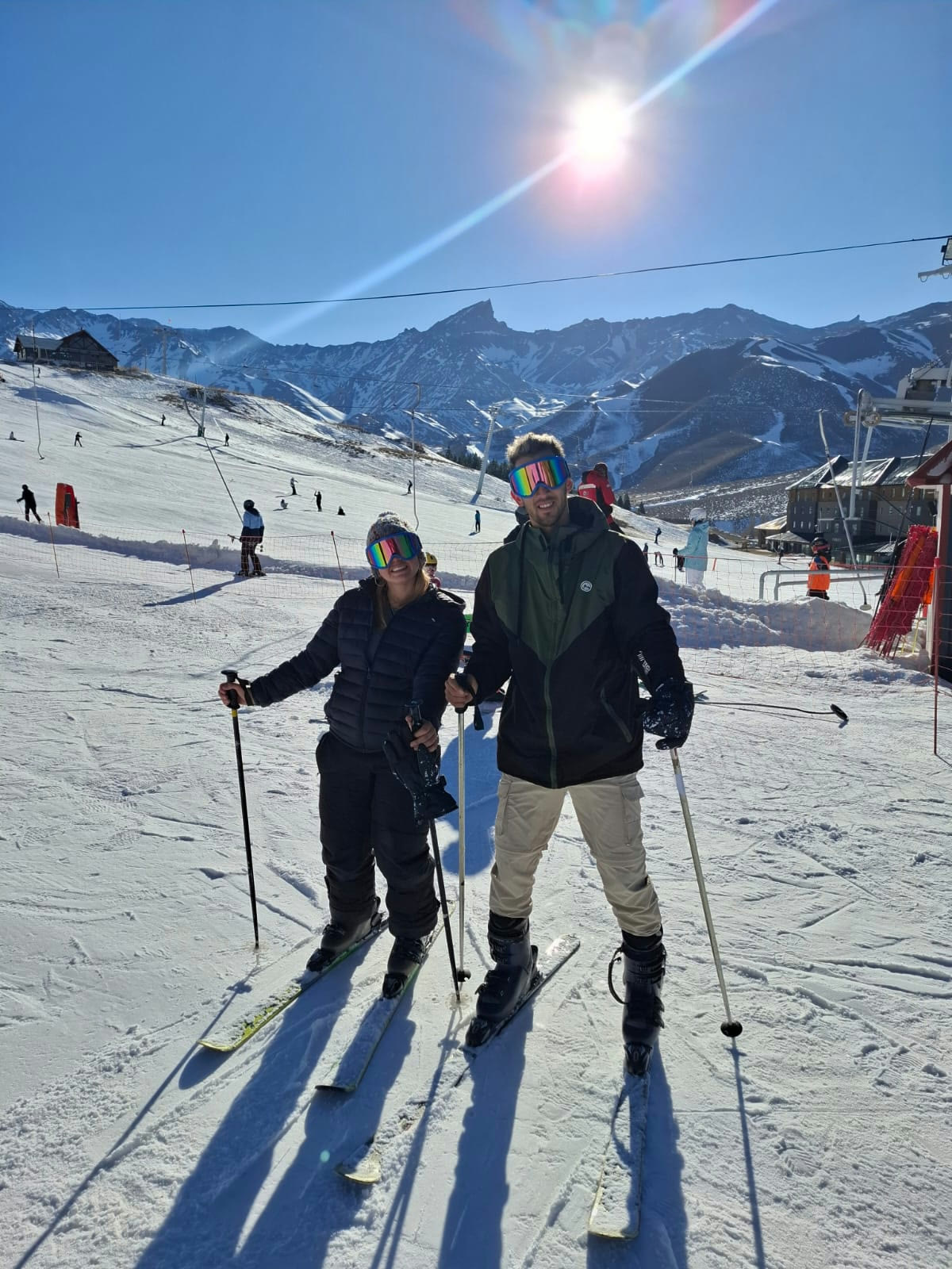 Disfrutando cada aventura ⛷️